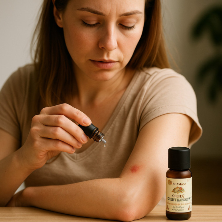 Olejek TRZECH RABUSIÓW Shamasa średniowieczne panaceum 15 ml suplement diety