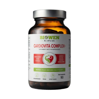 Cardiovita Complex + Biowen układ sercowo-naczyniowy suplement diety – 90 kapsułek