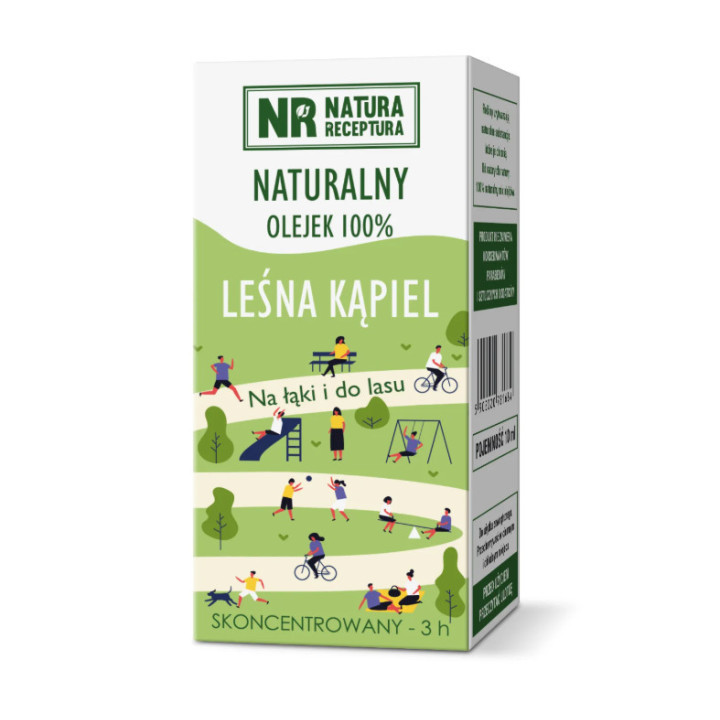Olejek Leśna Kąpiel 10 ml – naturalna ochrona przed komarami i kleszczami