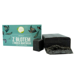Mydło Naturalne z błotem z Morza Martwego 100% roślinne 100 g
