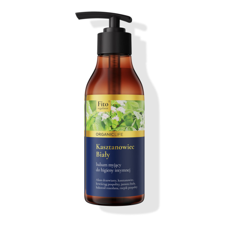 MYJĄCY balsam do higieny intymnej z wyciągiem z kasztanowca białego Organic Life 300 g