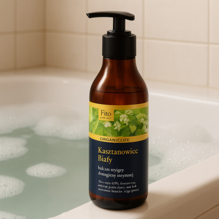 MYJĄCY balsam do higieny intymnej z wyciągiem z kasztanowca białego Organic Life 300 g
