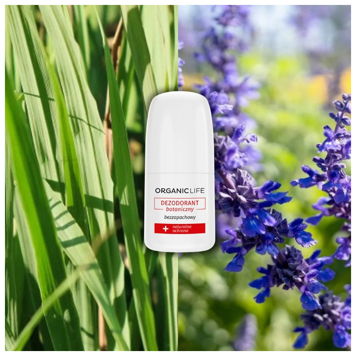 Dezodorant botaniczny bezzapachowy w kulce Organic Life 50 ml