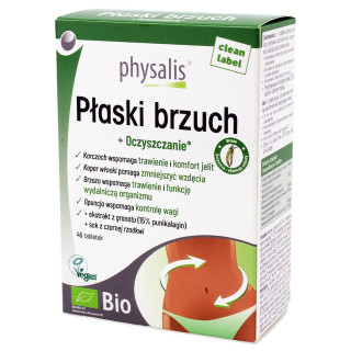 Tabletki na płaski brzuch BIO Physalis – 45 szt.