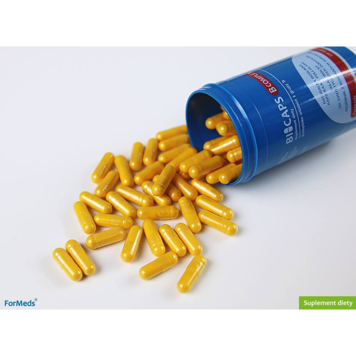 BICAPS B COMPLEX (zestaw witamin B) 120 kapsułek Formeds suplement diety
