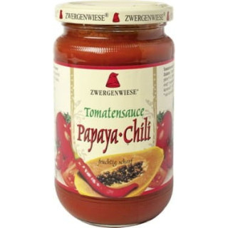 BIO SOS POMIDOROWY PAPAYA-CHILLI (PIKANTNY) BEZGLUTENOWY 350 g
