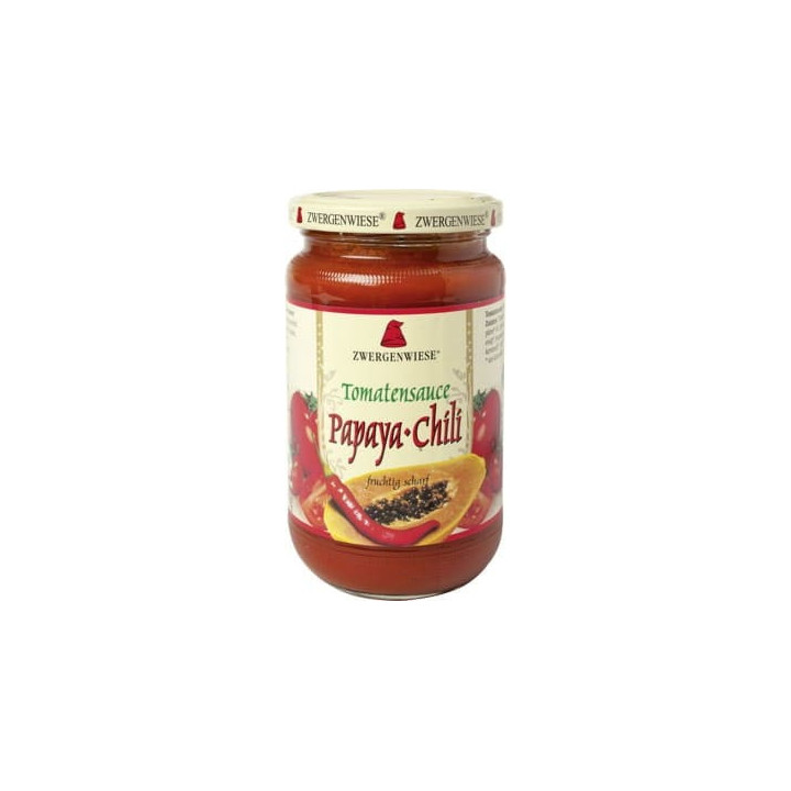 BIO SOS POMIDOROWY PAPAYA-CHILLI (PIKANTNY) BEZGLUTENOWY 350 g