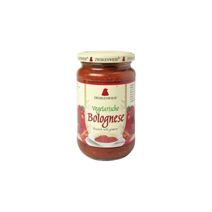 BIO Sos bolognese wegetariański Zwergenwiese 350 g