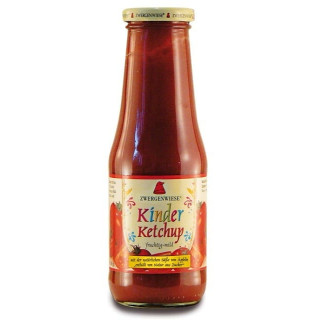 BIO ketchup dla dzieci bezglutenowy, bez cukru Zwergenwiese 500 ml