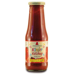 BIO ketchup dla dzieci bezglutenowy, bez cukru Zwergenwiese 500 ml