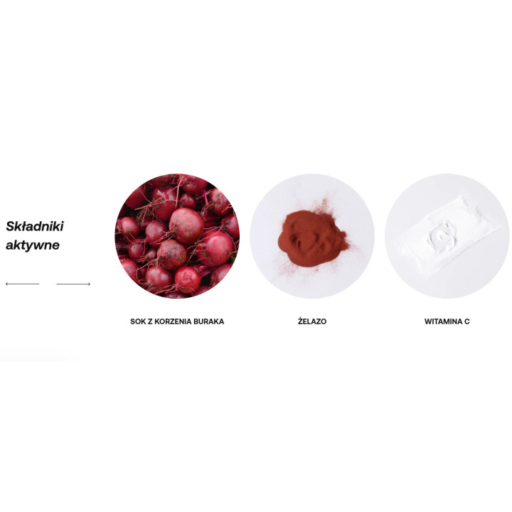 Powder ferr C (żelazo, witamina C) FORMEDS 60 porcji suplement diety