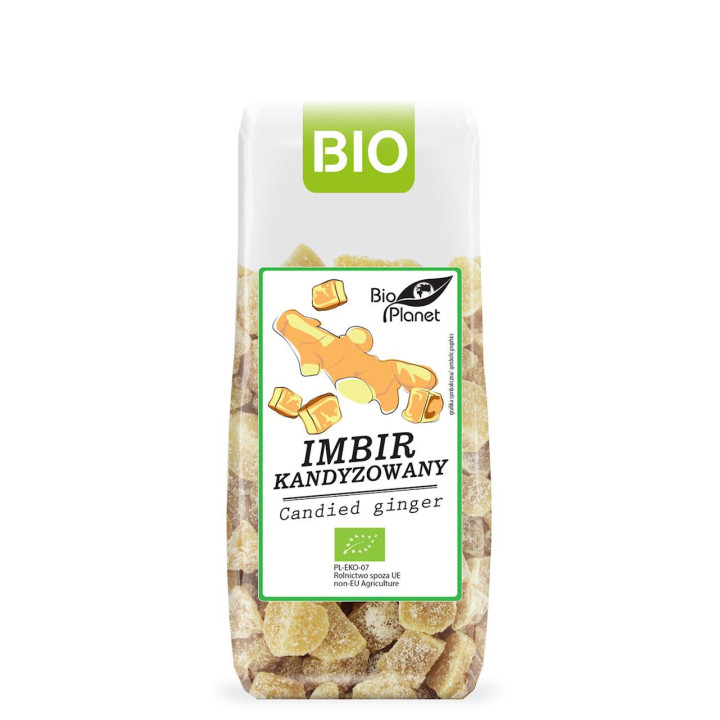 BIO imbir kandyzowany BIO Planet 100 g