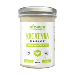 Kreatyna w proszku monohydrat mikronizowana 200 MESH Biowen suplement diety – 250 g