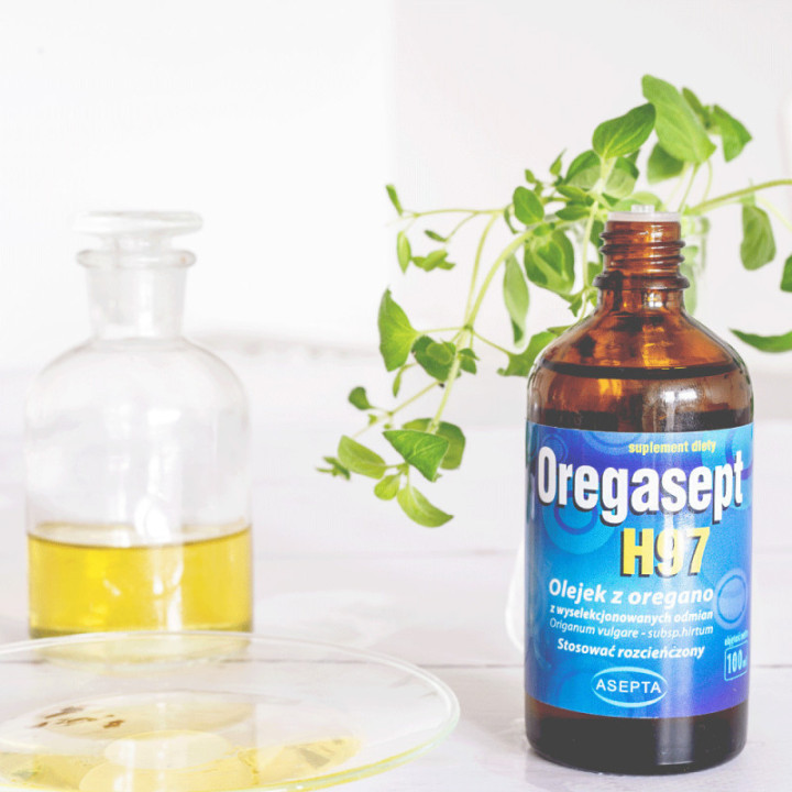 Oregasept H97 olejek z oregano Asepta 10 ml suplement diety