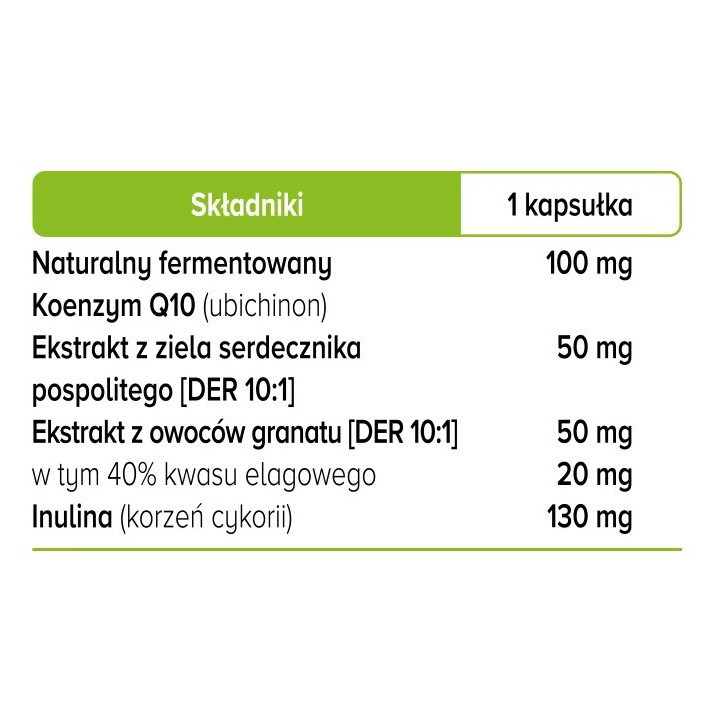 Koenzym Q10 100 mg Biowen 100 kapsułek | Suplement diety