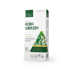 MEDICA HERBS Kora Wierzby 550 mg suplement diety - naturalne wspracie w bólu