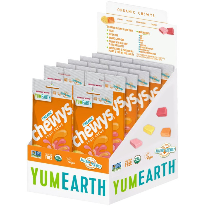 Gumy rozpuszczalne BIO Chewys 57 g Yum Earth