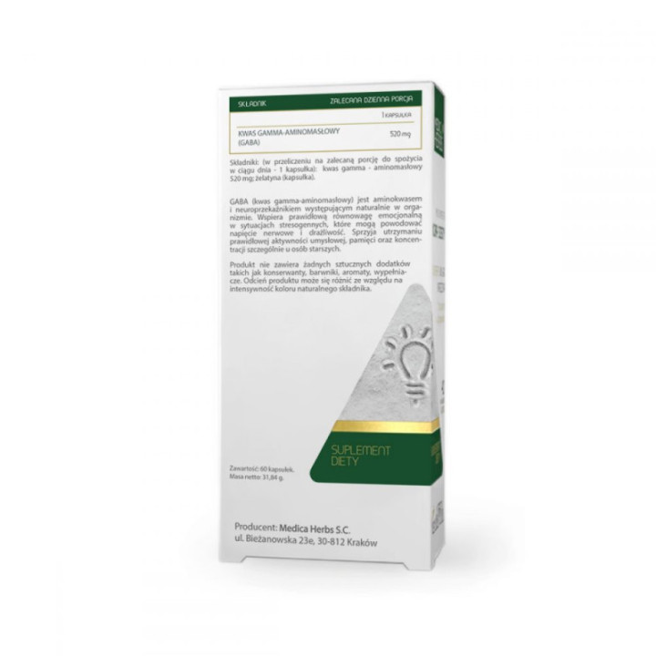 GABA Medica Herbs 60 kapsułek suplement diety