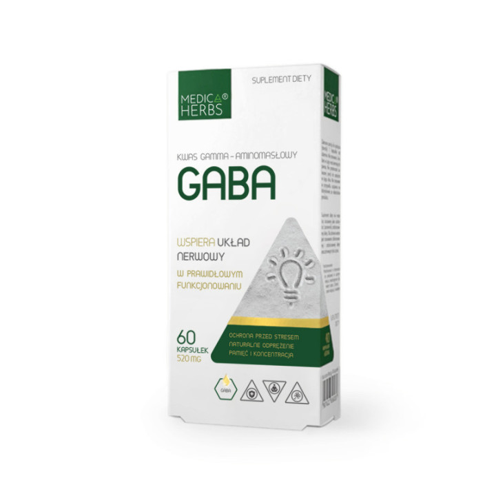 GABA Medica Herbs 60 kapsułek suplement diety