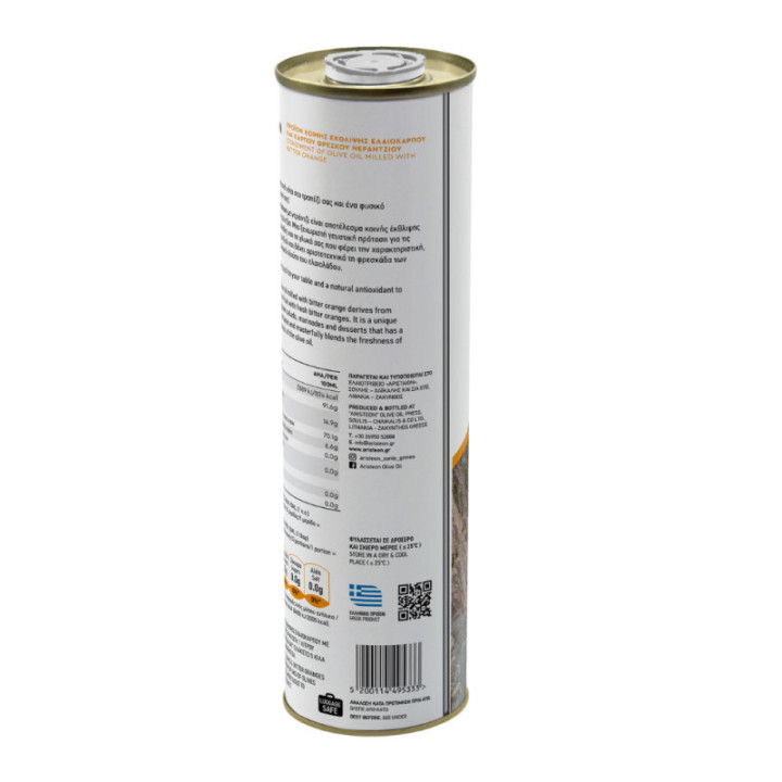 Oliwa z oliwek z dodatkiem gorzkiej pomarańczy 1000 ml ARISTEON
