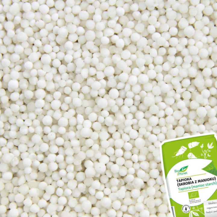 Tapioka (skrobia z manioku) bezglutenowa BIO 400 g - BIO Planet