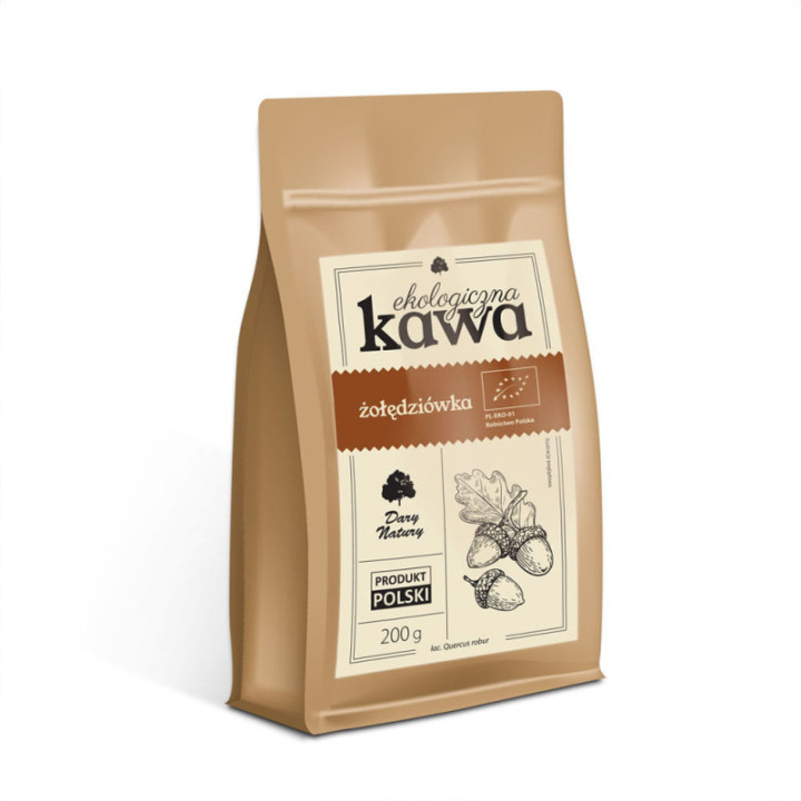 Kawa z żołędzi BIO Dary Natury – ekologiczna kawa