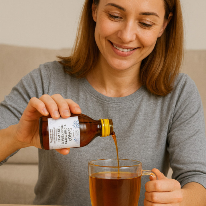 Syrop z dziewianny i prawoślazu Mir-Lek - 200 ml suplement diety