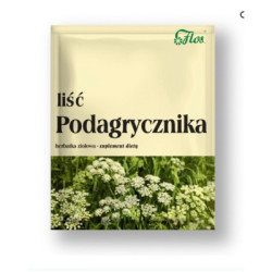 Podagrycznik liść 50 g – herbatka ziołowa na stawy suplement diety Flos