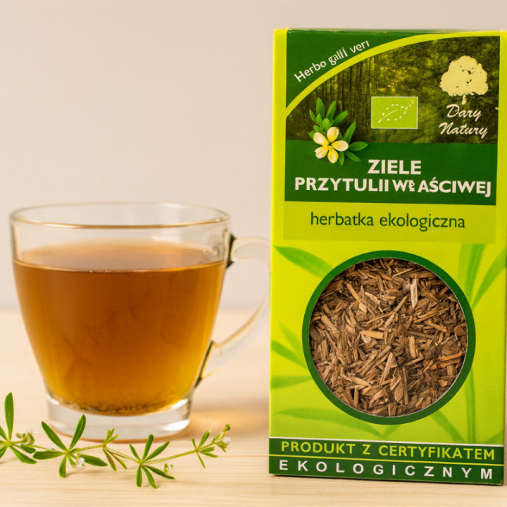 Przytulia ekologiczna ziele herbatka sypana Dary Natury 50 g