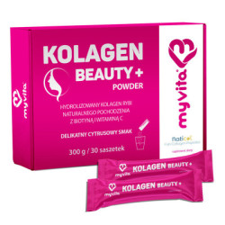 Kolagen Beauty Powder 30 saszetek (300g) suplement diety - MyVita