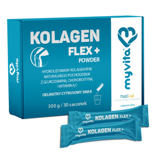 Kolagen Flex 30 saszetek (300g) suplement diety - MyVita