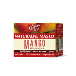 Naturalne masło mango na podrażnienia i suchą skórę BIO 50 ml - Etja