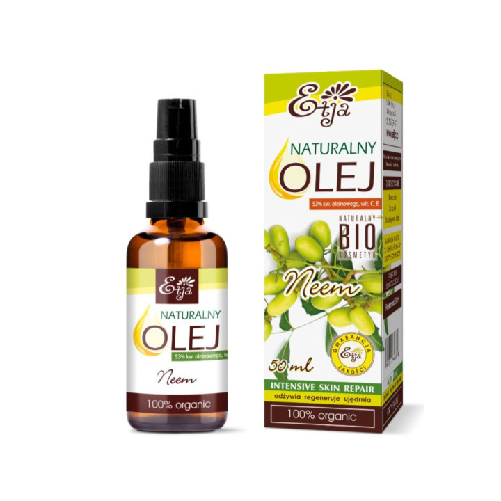 Olej Neem (Miodla indyjska) BIO 50 ml - Etja