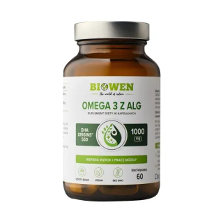 Omega-3 z alg (60 kapsułek)  suplement diety - Biowen