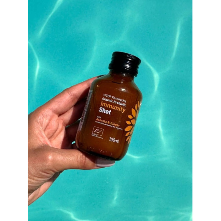 Kombucha Shot ODPORNOŚĆ bezglutenowy BIO 100 ml - Vigo Yoko