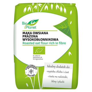 BIO Mąka Owsiana Wysokobłonnikowa BIO Planet 700 g