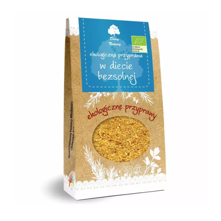 Podlaska przyprawa BIO w DIECIE BEZSOLNEJ Dary Natury 60 g