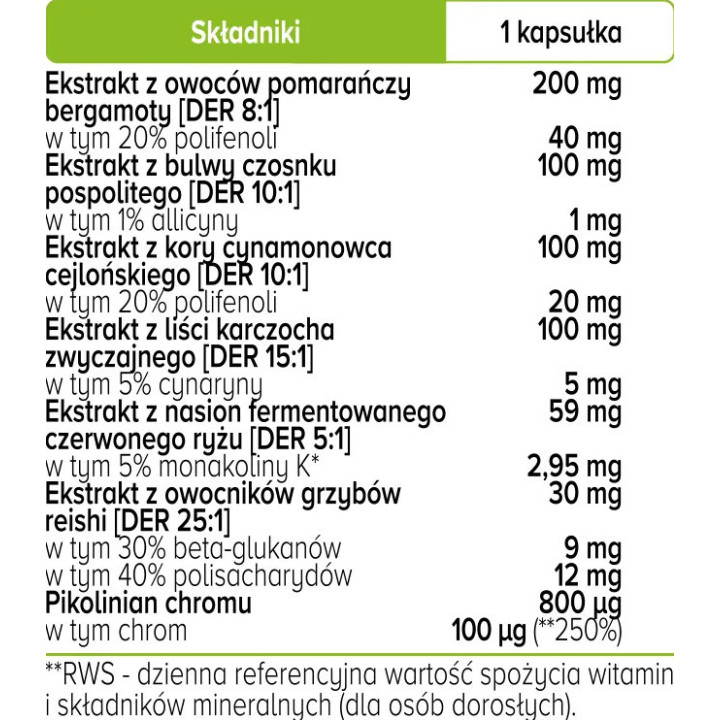 Cholestovit Complex+ na cholesterol Biowen suplement diety – 90 kapsułek