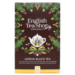 Herbata Lemon Black Tea 20 saszetek 35 g - English Tea Shop Organic