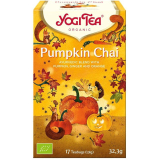 Herbatka Dyniowa (Pumpkin Chai) BIO 17 saszetek (32,3 g) – Yogi Tea