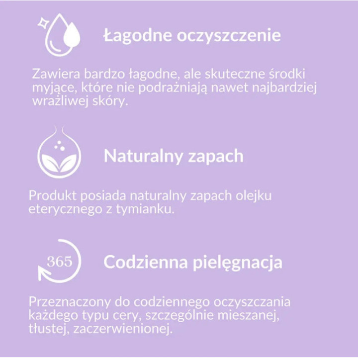 Tymiankowy żel do mycia twarzy Sylveco 150 ml