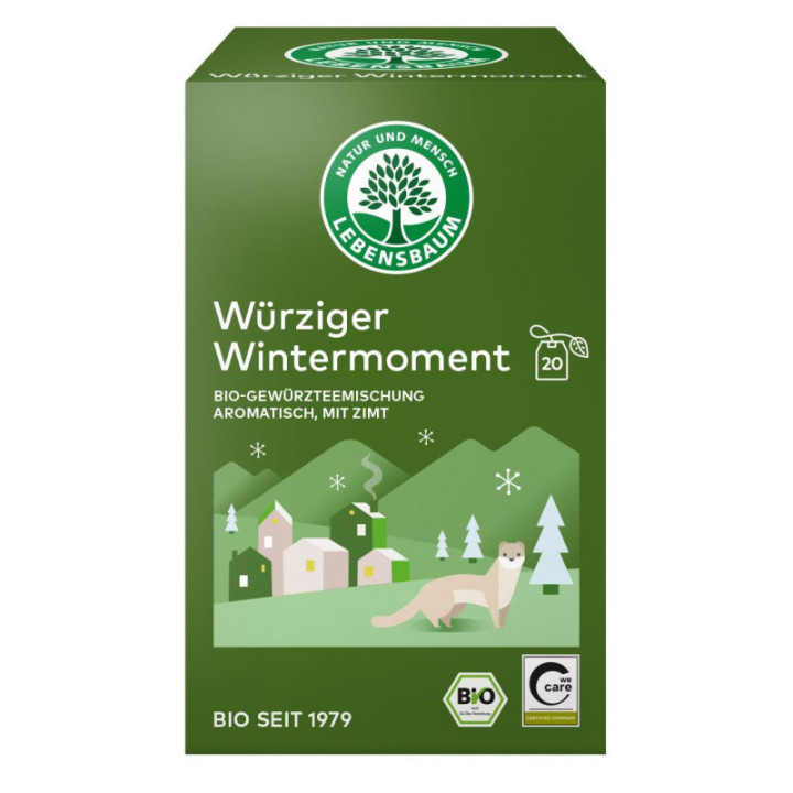 Herbatka Pikantny Zimowy Moment BIO – 20 saszetek (40 g) – Lebensbaum