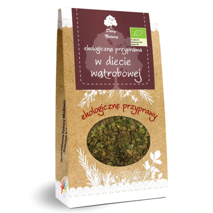 Przyprawa w diecie wątrobowej EKO (40 g) - Dary Natury