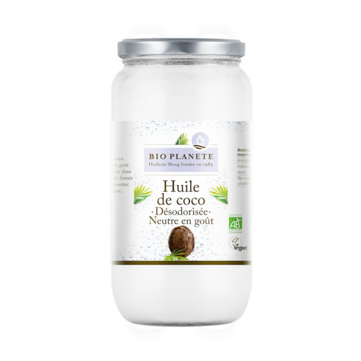 Olej kokosowy bezwonny BIO 950 ml - BIO Planete