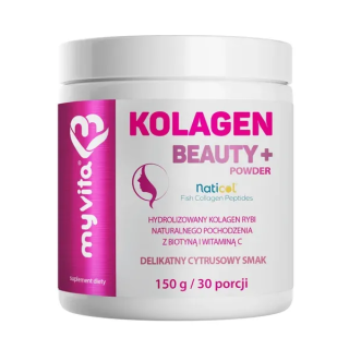 Kolagen Beauty powder 150 g suplement diety - MyVita