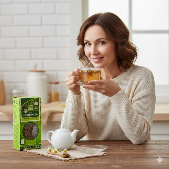 BIO Herbatka dla żołądkowców Dary Natury 50 gramów