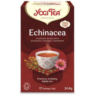 Yogi Tea Echinacea BIO – herbatka z jeżówką i rooibosem