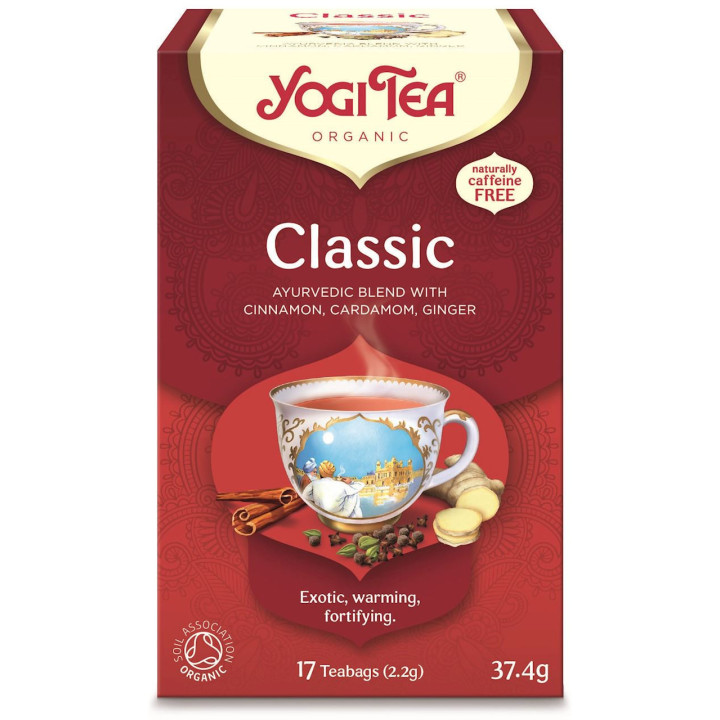 BIO herbata Classic (17 saszetek x 2,2 g) 37,4 g - Yogi Tea