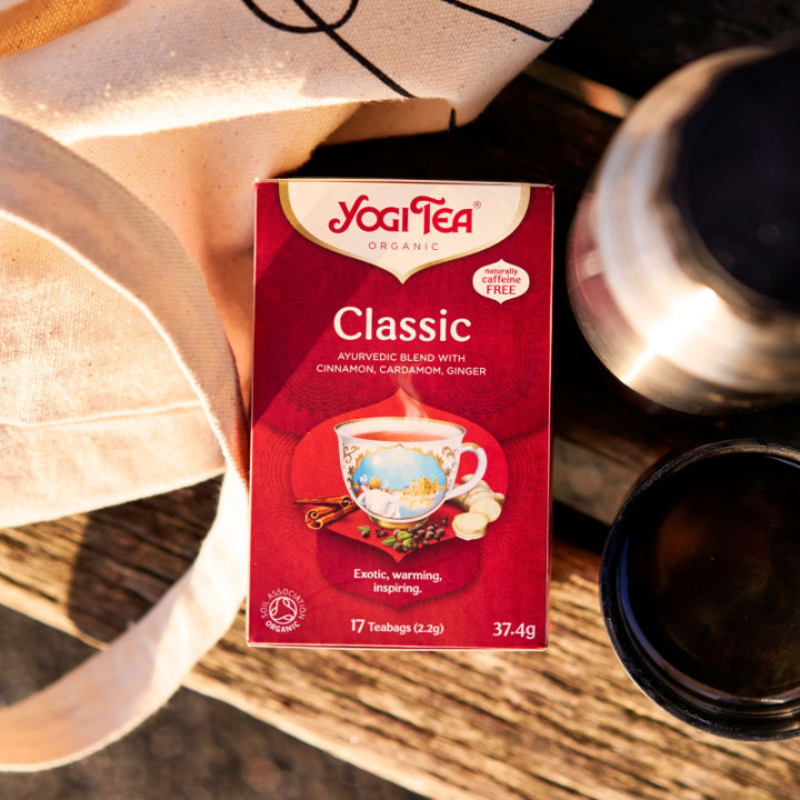 BIO herbata Classic (17 saszetek x 2,2 g) 37,4 g - Yogi Tea