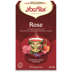 BIO herbata Tao Rose - róża (17 saszetek x 2 g) 34 g - Yogi Tea
